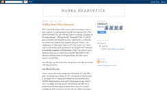 Desktop Screenshot of nadraheadoffice.blogspot.com