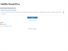 Tablet Screenshot of nadraheadoffice.blogspot.com