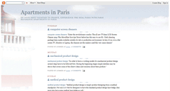 Desktop Screenshot of apartments-in-paris.blogspot.com