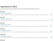 Tablet Screenshot of apartments-in-paris.blogspot.com