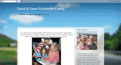 Desktop Screenshot of meettheschwieders.blogspot.com