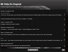 Tablet Screenshot of mividaenespiral.blogspot.com