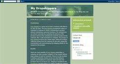 Desktop Screenshot of mydropshippers.blogspot.com