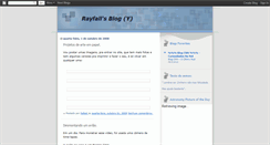 Desktop Screenshot of blograyfall.blogspot.com