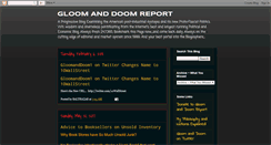 Desktop Screenshot of gloomanddoom.blogspot.com