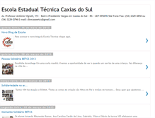 Tablet Screenshot of escolatecnicacaxias.blogspot.com