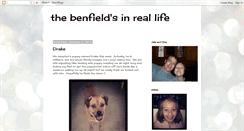 Desktop Screenshot of benfieldfamilyblog.blogspot.com