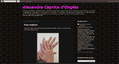 Desktop Screenshot of alexandracapricedongles.blogspot.com