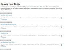 Tablet Screenshot of marathonparis.blogspot.com