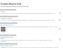 Tablet Screenshot of cruisersbikeclub.blogspot.com