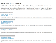 Tablet Screenshot of foodserviceprofit.blogspot.com