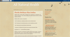 Desktop Screenshot of naturalhealthzine.blogspot.com