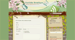 Desktop Screenshot of farishaboutique.blogspot.com