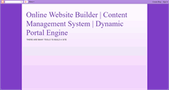 Desktop Screenshot of dynamicportalengine.blogspot.com