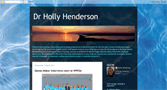 Desktop Screenshot of hollyhendersonphd.blogspot.com