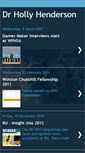 Mobile Screenshot of hollyhendersonphd.blogspot.com