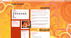 Desktop Screenshot of katie-english.blogspot.com