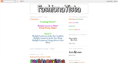 Desktop Screenshot of fashionavista.blogspot.com