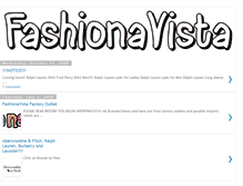 Tablet Screenshot of fashionavista.blogspot.com