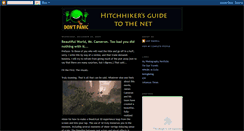 Desktop Screenshot of hitchhikingthenet.blogspot.com