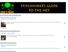 Tablet Screenshot of hitchhikingthenet.blogspot.com