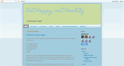 Desktop Screenshot of eathappyeathealthy.blogspot.com