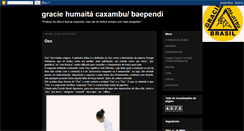 Desktop Screenshot of graciehumaitacaxambu.blogspot.com