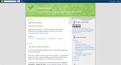 Desktop Screenshot of literarizando.blogspot.com