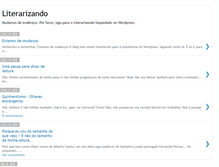 Tablet Screenshot of literarizando.blogspot.com