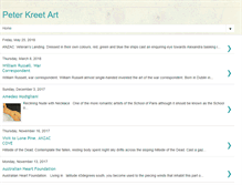 Tablet Screenshot of peterkreetart.blogspot.com