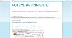 Desktop Screenshot of futbolrendimiento.blogspot.com