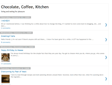 Tablet Screenshot of chocolatecoffeekitchen.blogspot.com