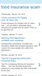 Mobile Screenshot of foodinsurancescams.blogspot.com