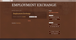 Desktop Screenshot of employmentexchange.blogspot.com