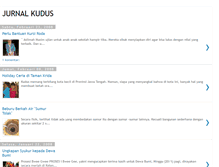 Tablet Screenshot of jurnalkudus.blogspot.com