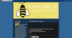 Desktop Screenshot of hunnysideup.blogspot.com