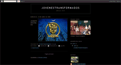 Desktop Screenshot of jovenestransformados.blogspot.com