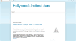 Desktop Screenshot of hollywoodshotteststars.blogspot.com