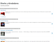 Tablet Screenshot of diseno-y-alrededores.blogspot.com