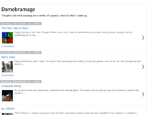 Tablet Screenshot of damebramage-lorelei.blogspot.com