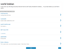 Tablet Screenshot of lesbeeworld.blogspot.com