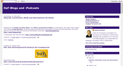 Desktop Screenshot of dafcast.blogspot.com