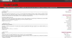 Desktop Screenshot of ciudaddada.blogspot.com