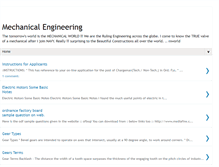 Tablet Screenshot of mechanicalengineersworld4u.blogspot.com