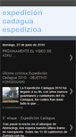 Mobile Screenshot of expedicioncadagua2010.blogspot.com