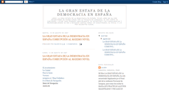 Desktop Screenshot of lagranestafadelademocraciaenespaa.blogspot.com
