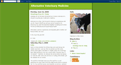 Desktop Screenshot of alternativeveterinarymedicine.blogspot.com