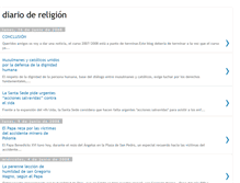 Tablet Screenshot of diariodereligion2.blogspot.com