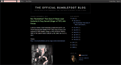 Desktop Screenshot of bumblefootblog.blogspot.com