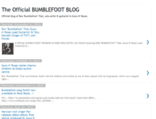 Tablet Screenshot of bumblefootblog.blogspot.com